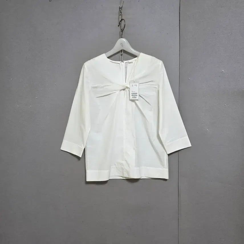 [BUNJANG] COS 32 8-Sleeve Blouse White Cotton / s하루특가s30  COS 코스 8부소매 블라우스 32   n8317 미착용제품