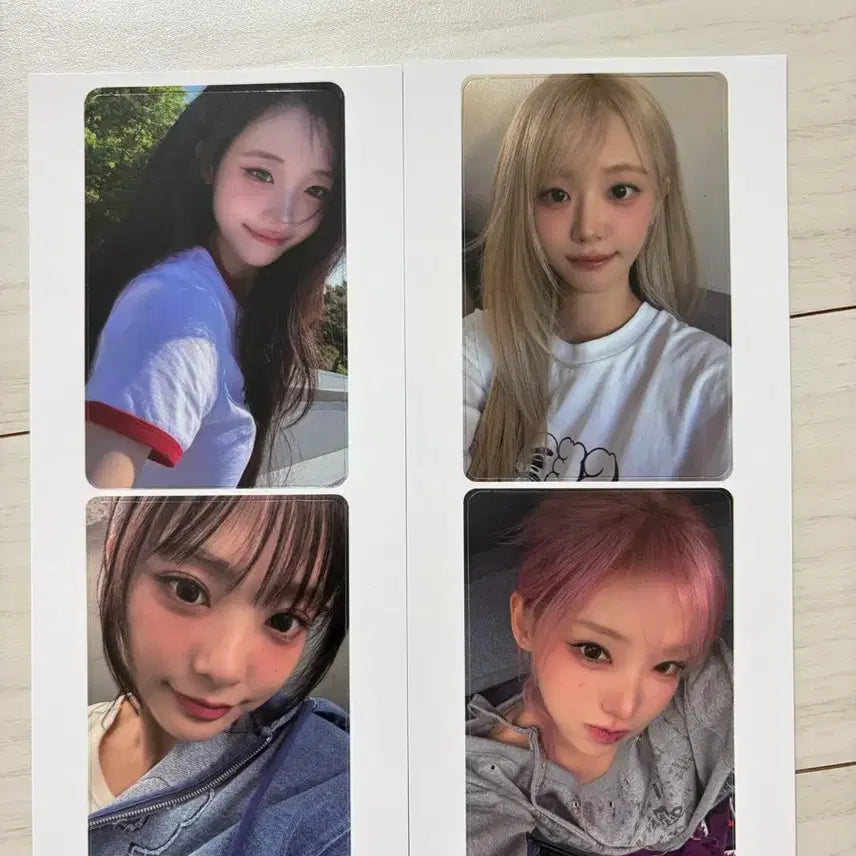 [BUNJANG] QWER Woori Bank Limited Edition Photocard Set (4 Types) / QWER 우리은행 한정판 포토카드 4종