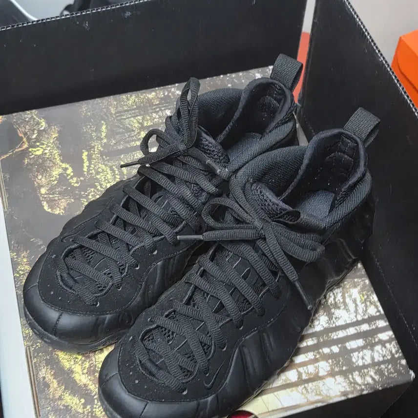 [BUNJANG] Nike Foamposite Black 265mm / 나이키 폼포짓 블랙 265