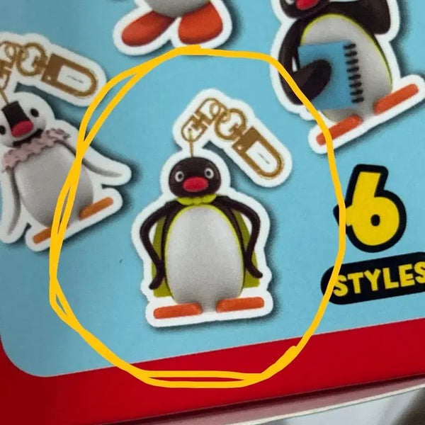 [BUNJANG] Pingu Figure Set (2 Types) / 핑구 피규어 2종 세트
