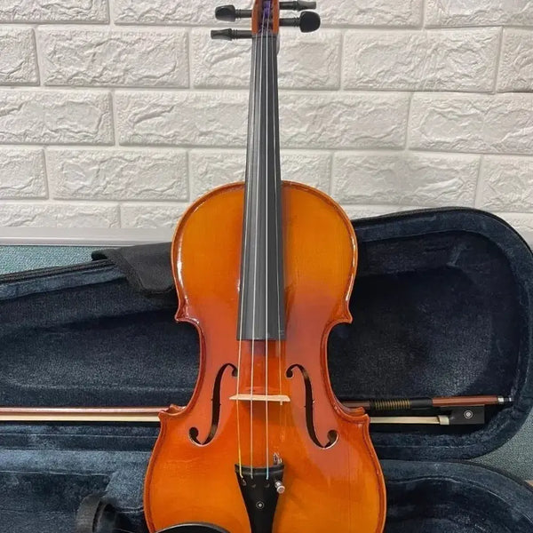 [BUNJANG] Handmade 4/4 Student Violin / 수제 4/4 바이올린  헨드메이드 입문용. 핸드메이드. 도미넌트현. 바이올린 외관 A급.133.