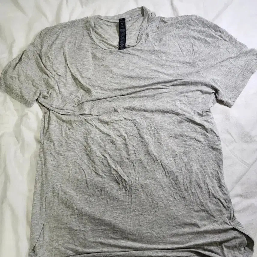 [BUNJANG] Lululemon Short Sleeve T-Shirt Grey / 룰루레몬 반팔티 그레이(185/108)