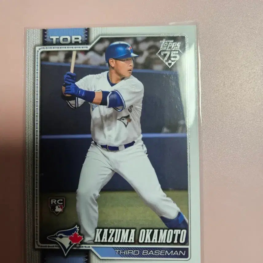 [BUNJANG] Kazuma Okamoto 2026 Topps Rookie Card / 토론토 일본)오카모토 카즈마 2026 탑스 루키 카드
