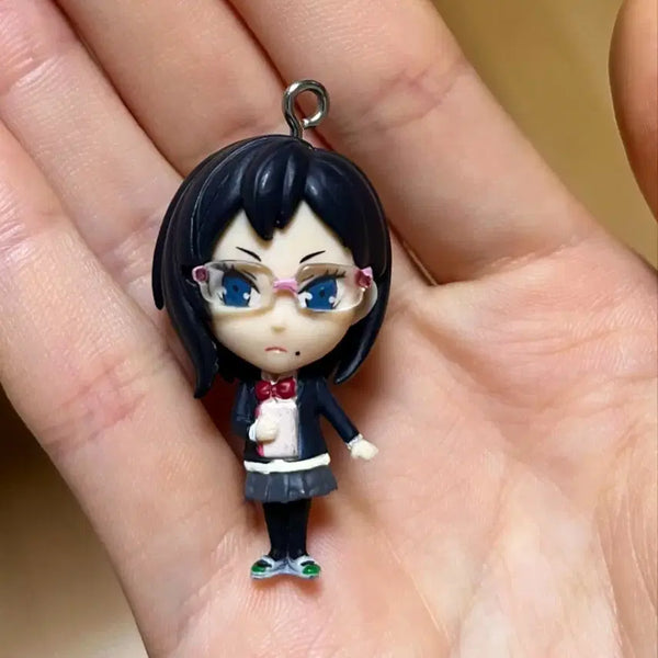 [BUNJANG] Haikyuu!! Kiyoko Shimizu Mini Keyring Figure / 하이큐 시미즈 키요코 미니 키링 피규어