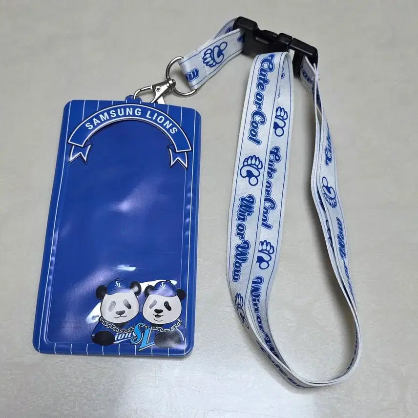 [BUNJANG] Samsung Lions Louie Hui Ticket Holder / 삼성라이온즈 루이후이 티켓홀더