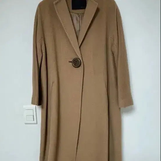 [BUNJANG] Berti 100% Cashmere Camel Coat / Berti 베르띠 캐시미어 100% 카멜 코트
