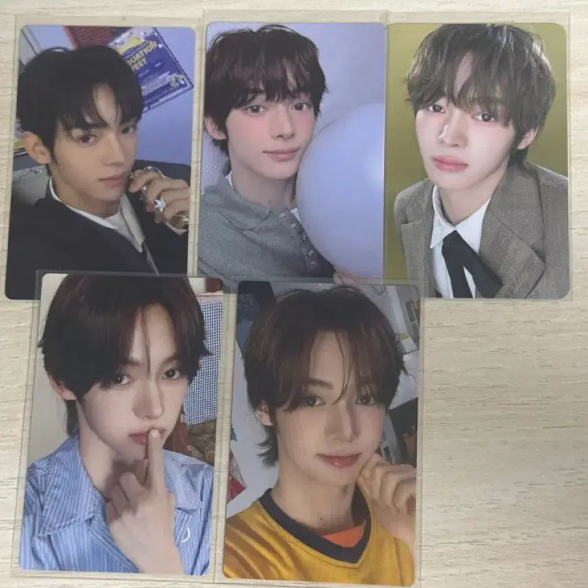 [BUNJANG] TWS Hanjin Photocard Bundle Set / 한진  포카 일괄 판매합니다.