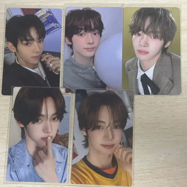 [BUNJANG] TWS Hanjin Photocard Bundle Set / 한진  포카 일괄 판매합니다.