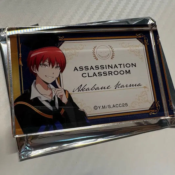 [BUNJANG] Assassination Classroom Akabane Karma 10th Anniversary Acrylic Block / 암살교실 아카바네 카르마 10주년 아크릴블럭