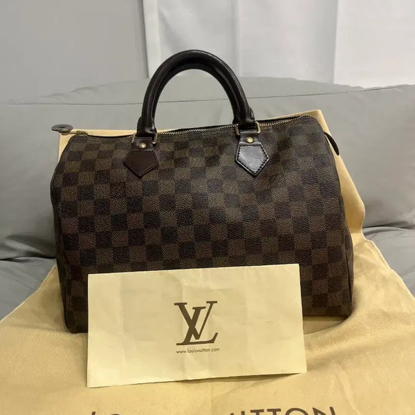 [BUNJANG] Louis Vuitton Speedy Damier 30 Tote Bag / 루이비통 스피디 다미에30