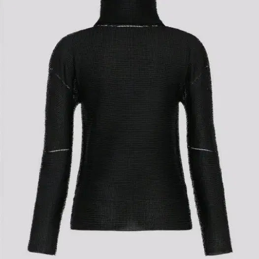 [BUNJANG] Issey Miyake Me Turtleneck Top Black / 이세이미야케 미 터들넥 탑