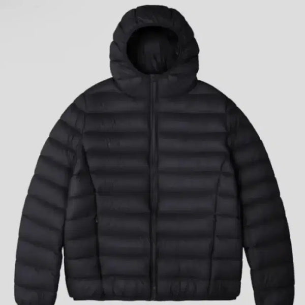 [BUNJANG] Black Lightweight Padded Jacket / 블랙 경량패딩
