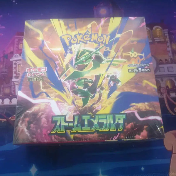[BUNJANG] Pokemon TCG Mega Expansion Storm Emerald Japanese Unsealed / 포켓몬 TCG MEGA 확장팩 스톰 에메랄드 일판 미개봉