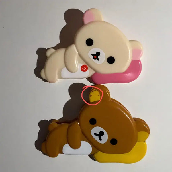 [BUNJANG] Vintage Rilakkuma Korilakkuma Clip Set / 고전 리락쿠마 코리락쿠마 집게 클립