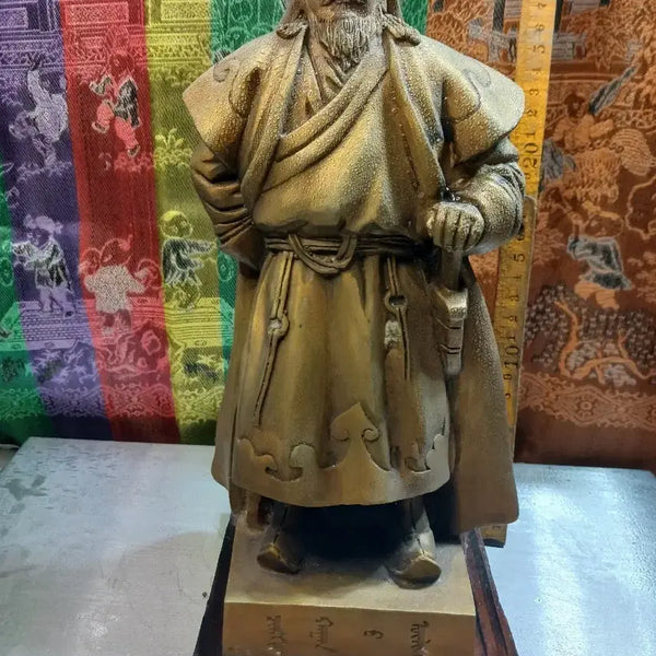 [BUNJANG] Genghis Khan Statue Bookend Decor / 칭기즈칸 동상 북 장식품
