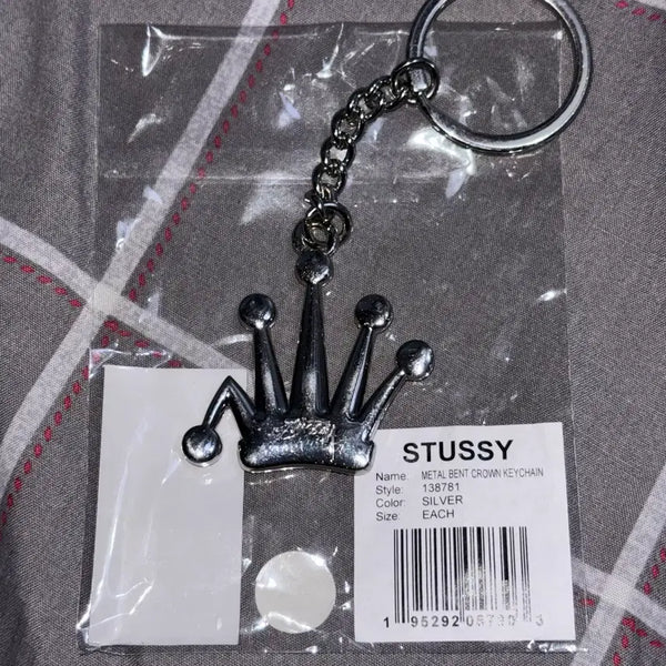 [BUNJANG] Stussy Vent Crown Keychain / 스투시 벤트 크라운 키체인,키링