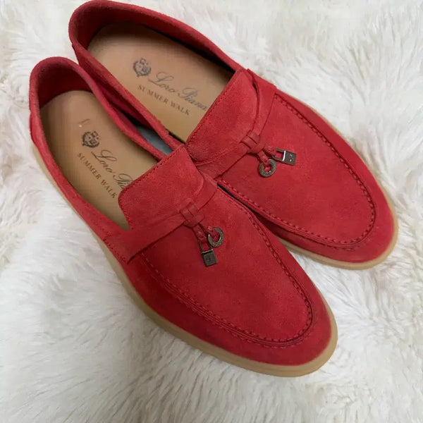 [BUNJANG] Loro Piana Summer Walk Suede Loafers / 로로피아나 썸머워크 스웨이드 로퍼 36