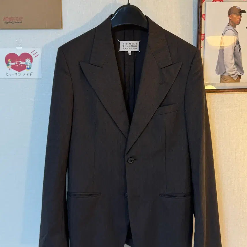 [BUNJANG] Maison Margiela 14 Line Wool Tailored Blazer 18SS / 메종 마르지엘라 14라인 울 테일러드 블레이저 - 18SS