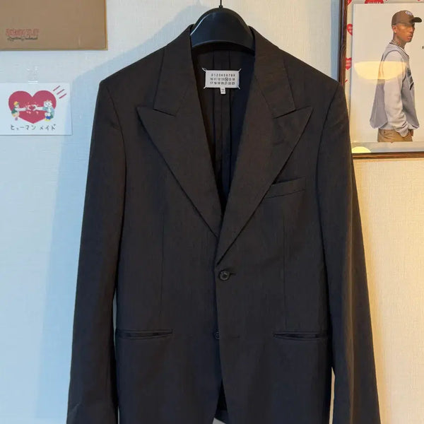 [BUNJANG] Maison Margiela 14 Line Wool Tailored Blazer 18SS / 메종 마르지엘라 14라인 울 테일러드 블레이저 - 18SS