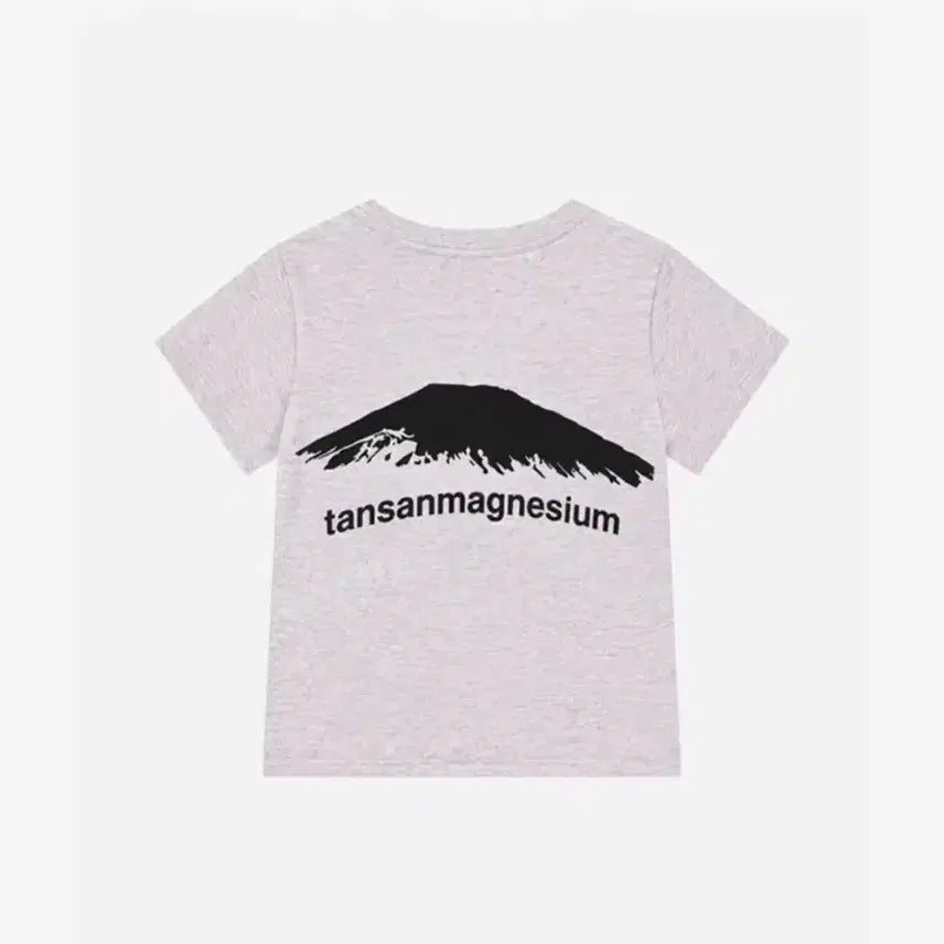 [BUNJANG] Mountain Magnesium T-Shirt (Light Pink) / 탄산 마그네슘 마운틴 티셔츠 (라이트핑크)