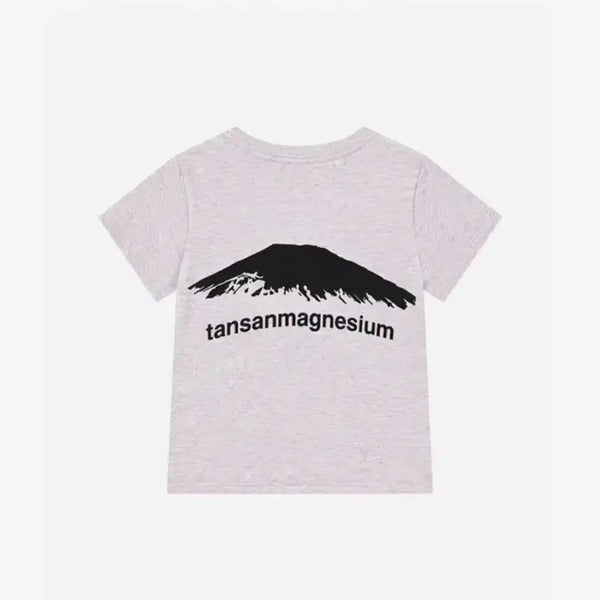 [BUNJANG] Mountain Magnesium T-Shirt (Light Pink) / 탄산 마그네슘 마운틴 티셔츠 (라이트핑크)