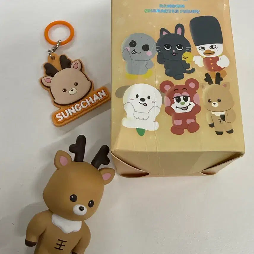 [BUNJANG] RIIZE Sungchan Uracle Night Figure & Japan Gacha Keyring Bundle Set / 라이즈 성찬 우락밤 피규어 단순 개봉 일본 가챠 키링 일괄 양도