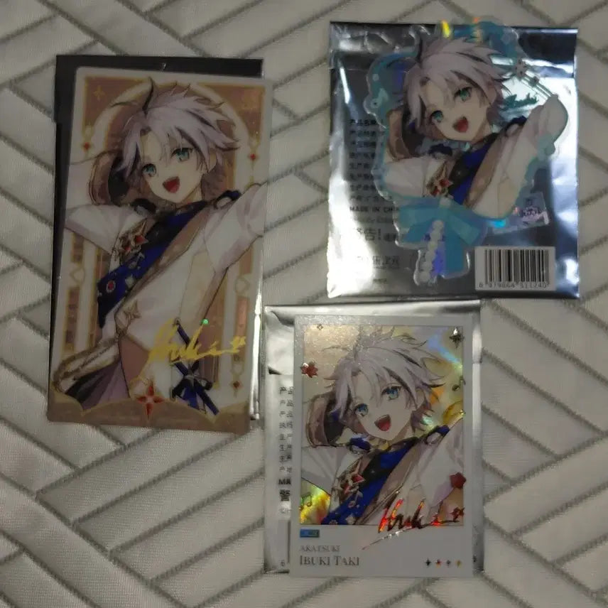 [BUNJANG] Ensemble Stars 11th Anniversary Ibuki Akane Star Clear Card & Long Clear Card Pashacollection Bundle Set / 앙스타 11주년 용산 파업 이부키 별클카 긴클카 파샤 일괄