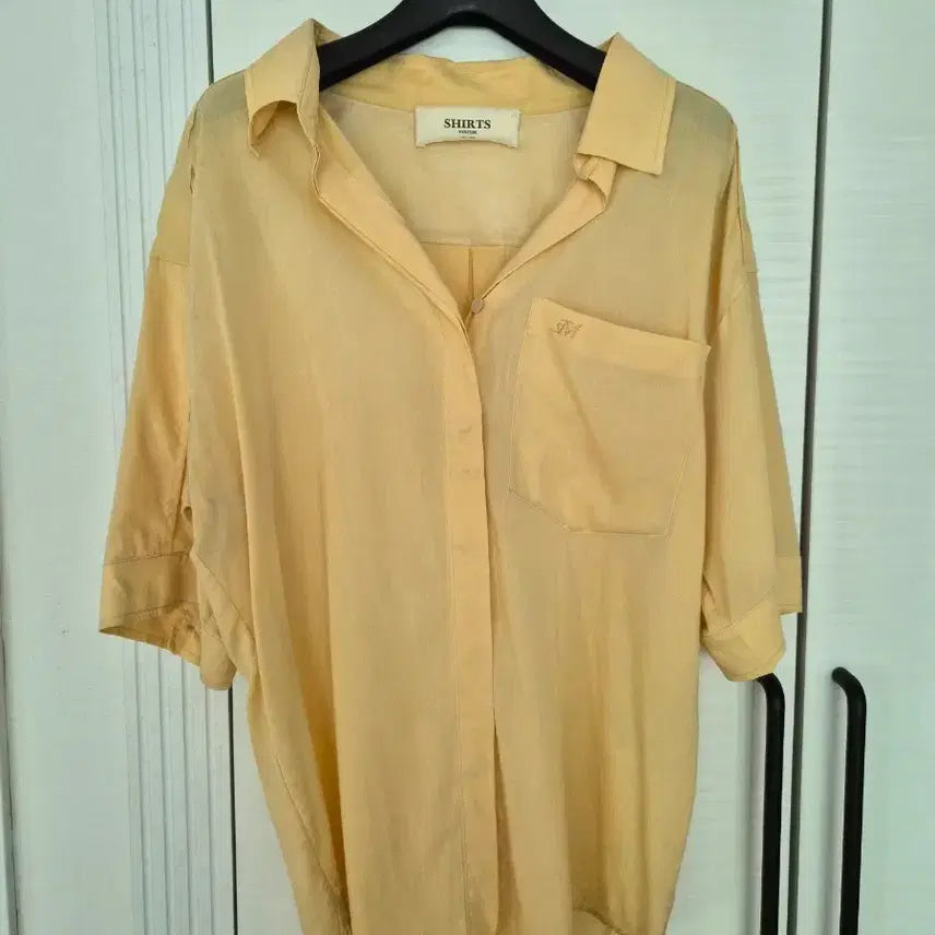 [BUNJANG] System Yellow Shirt / 시스템 SHIRTS  옐로우