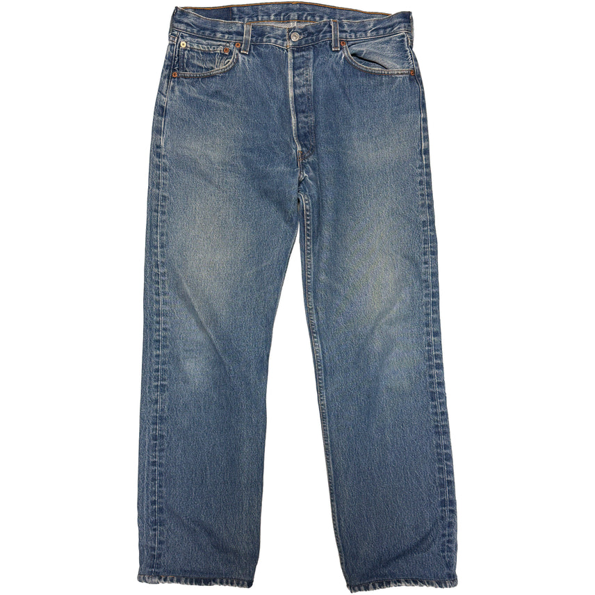 [BUNJANG] Levi's 90s USA 501XX Mid-Wash Jeans / [Levi's] 90s USA 리바이스 501xx 중청 (실측 필히 확인)
