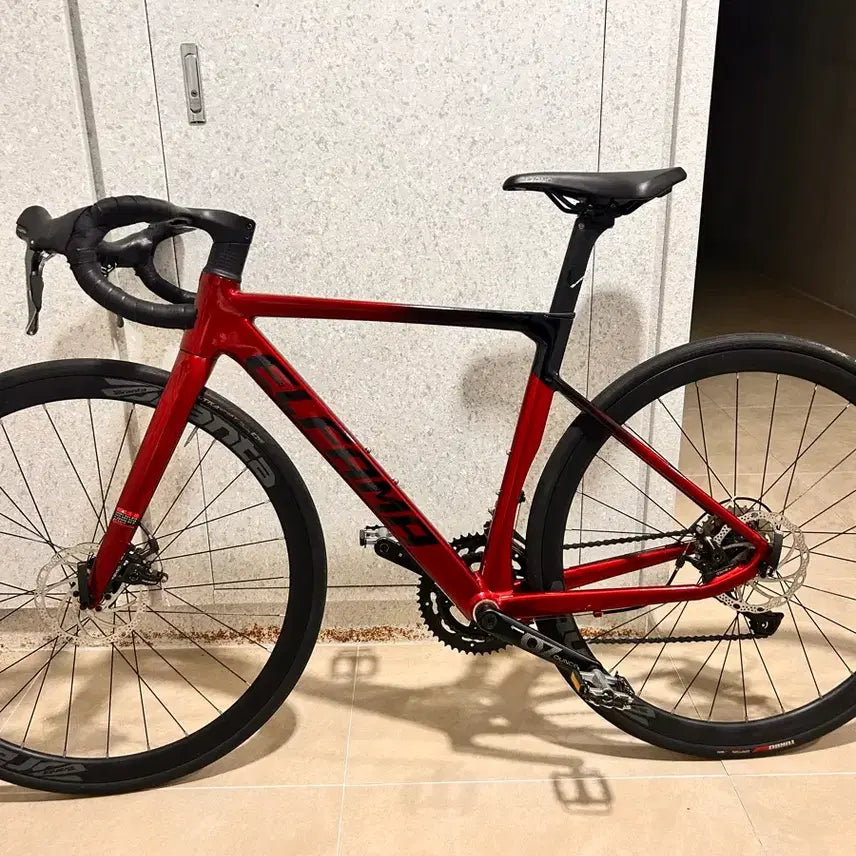 [BUNJANG] Elpama Roadner Red Size S Bicycle / 엘파마 로드너 레드 S사이즈 상태 좋음!!