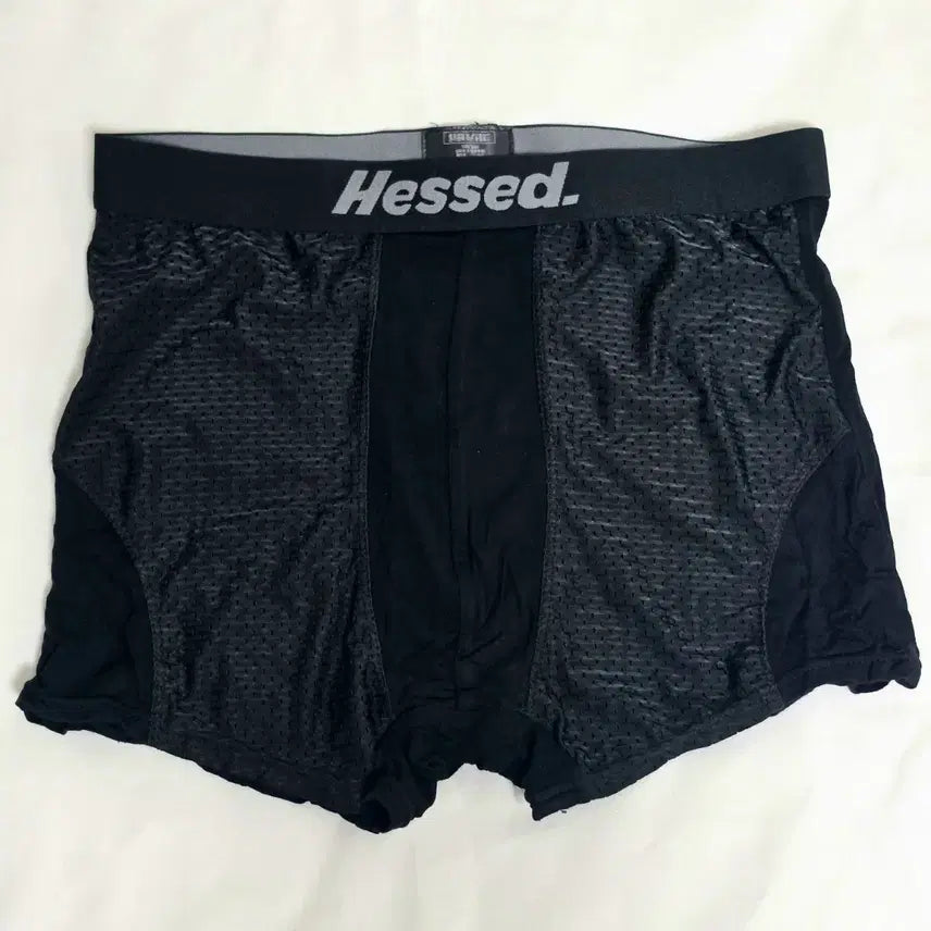 [BUNJANG] Hessed Drawers Black Coolmax Boxer Briefs / hessed 드로즈