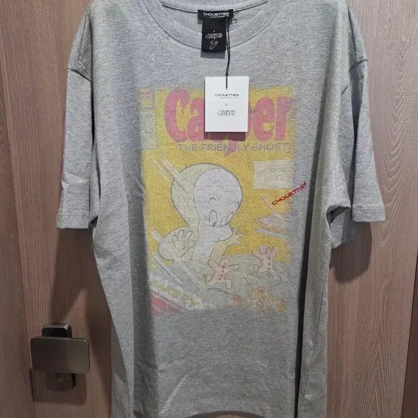 [BUNJANG] Lucky Chouette Casper Short Sleeve T-Shirt / 럭키슈에띠즈  티셔츠