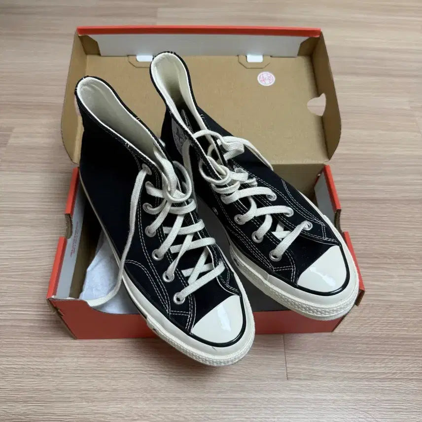 [BUNJANG] Converse Chuck 70 High Black / 컨버스 신상 척70 하이 블랙 240