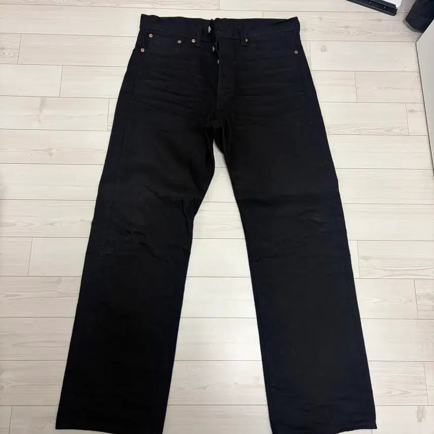 [BUNJANG] RRL Black on Black Vintage Five Pocket Jeans 33/32 / RRL 빈티지파이브포켓 블랙온블랙 33/32