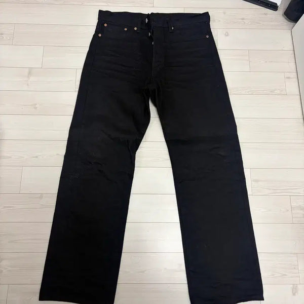 [BUNJANG] RRL Black on Black Vintage Five Pocket Jeans 33/32 / RRL 빈티지파이브포켓 블랙온블랙 33/32
