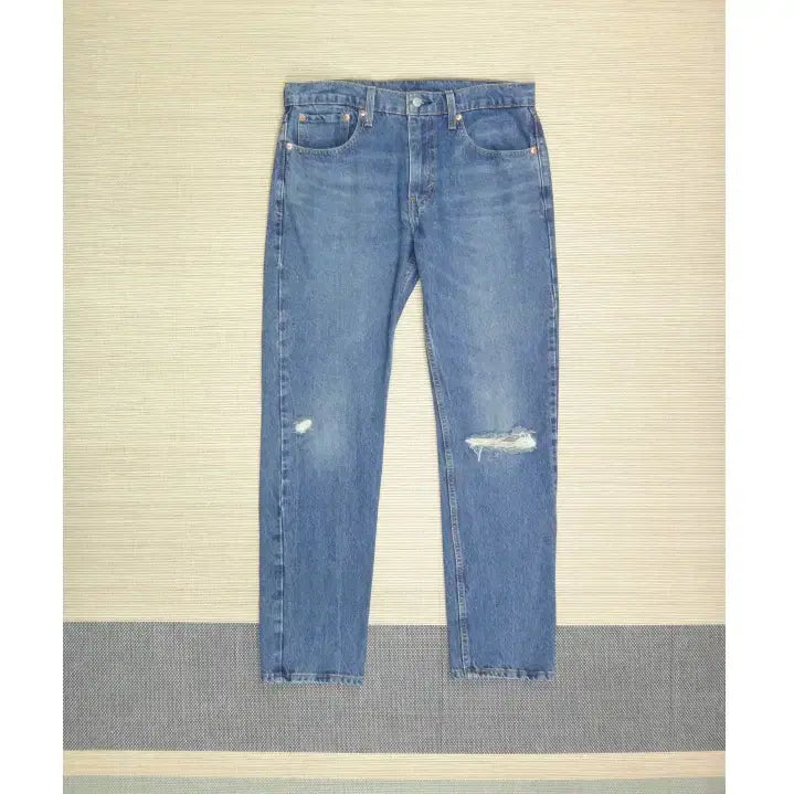 [BUNJANG] Levi's 502 Men's Tapered Distressed Jeans (W32) / (32) 리바이스 502 남성 테이퍼드 디스진