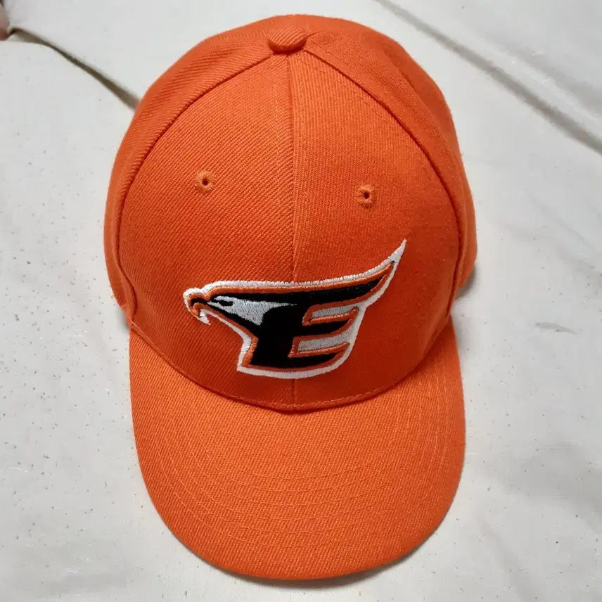 [BUNJANG] Hanwha Eagles Orange Baseball Cap (53cm) / 한화이글스 오렌지색 야구모자 53cm