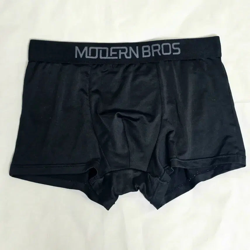 [BUNJANG] Modern Bros Men's Boxer Briefs - Black / 모던 브로스 남성 사각 팬티 블랙