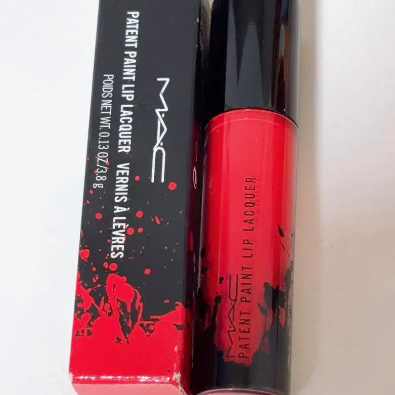 [BUNJANG] MAC Patent Paint Lip Lacquer 590 Red Enamel / [새상품] 맥 페이텐트 페인트 립 락커 590 레드 에나멜