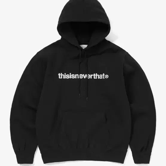 [BUNJANG] Thisisneverthat Black Hoodie / 디스이즈네버댓 후드티