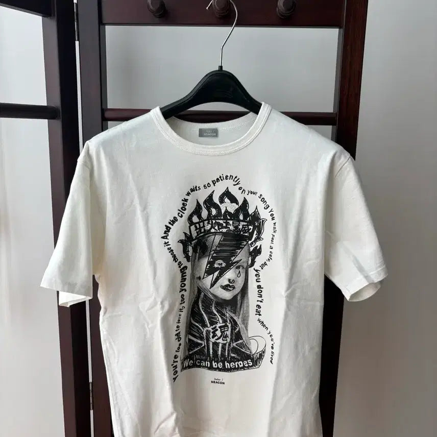 [BUNJANG] Kolor Beacon Graphic T-Shirt / 컬러 비콘 Kolor/ beacon  그래픽 반팔 티셔츠
