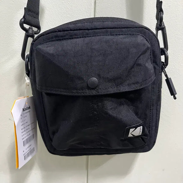 [BUNJANG] Kodak Crossbody Bag Black / Kodak 코닥 크로스가방 택있는 새거