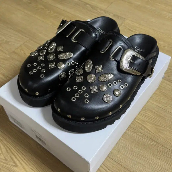 [BUNJANG] Toga Virilis AJ1066 Mule Leather Black 43 / 토가 비릴리스 AJ1066 뮬 레더 블랙 43 (8)