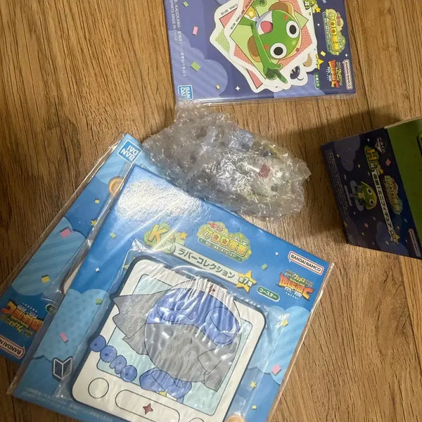[BUNJANG] Sgt. Frog Ichiban Kuji Mini Tamama Figure + Rubber Coaster Set (2 Types) / 케로로중사 제일복권 미니 타마마 피규어 + 라버 코스터 2종