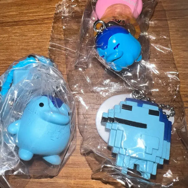 [BUNJANG] Tamagotchi Ginjirochi Colorful Multi Charm Dot Figure Gacha Bundle Set / 다마고치 긴지로치 컬러풀 멀티 참 도트 피규어 ufo스윙 일괄 가챠