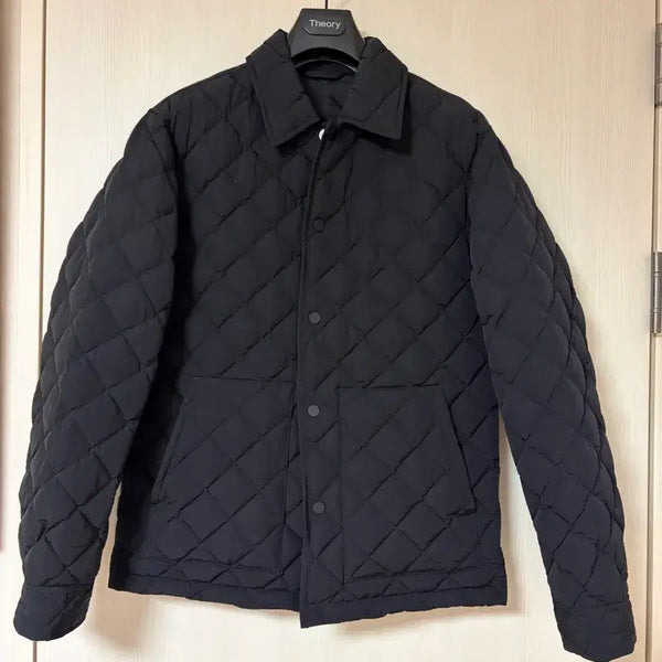 [BUNJANG] Theory Mercel Quilted Padded Jumper Jacket (Size S) / 띠어리 퀼팅 패딩 점퍼 s사이즈