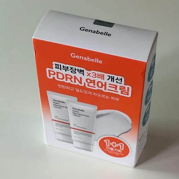 [BUNJANG] JennaBelle PDRN Rejuvenating Cream 70ml + 70ml / 제나벨 PDRN 리쥬비네이팅 크림 70ml +70ml