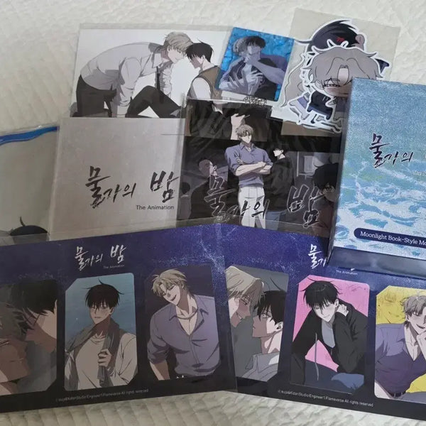 [BUNJANG] The Night of the Sea Moonlight Set Full Components / 물가의 밤 애니플러스 소요모 굿즈 달빛세트 전구성품 물밤