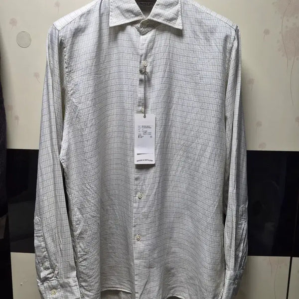 [BUNJANG] MAATEE&SONS Lian Rainbow Tattersall Shirt / [3] 마티앤선즈 lian Rainbow Tattersall 셔츠