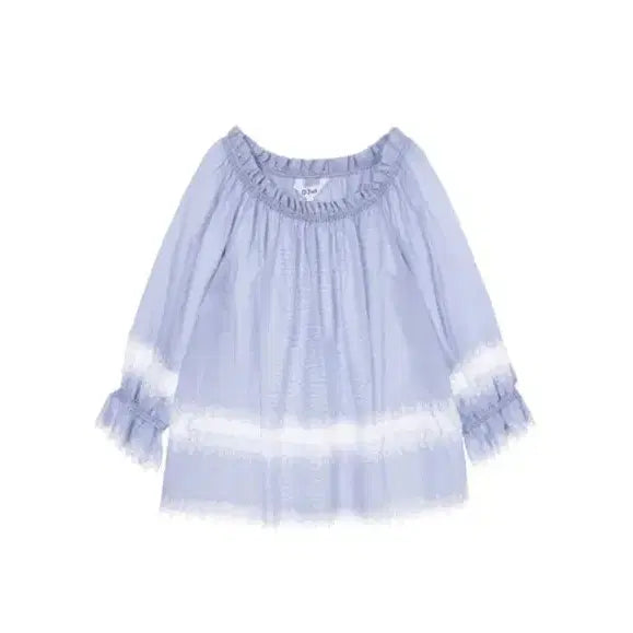 [BUNJANG] Ozcecon Flower Lace Off-Shoulder Blouse / 오즈세컨 플라워 레이스 오프숄더 블라우스